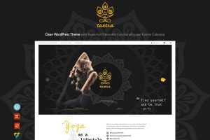 Download Tantra - A Yoga Studio and Fitness Club WP Theme Yoga Studio and Fitness Club WordPress Theme with Events Calendar and Online Store