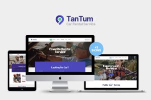 Download TanTum Car, Scooter, Boat & Bike Rental Services WordPress Theme