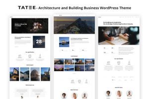 Download Tatee - Architecture and Building WordPress architecture, building, creative, decor, furniture design, garden design, home decor, house