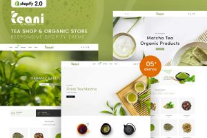 Download Teani - Tea Shop & Organic Store Shopify Theme Tea Shop & Organic Store Responsive Shopify Theme