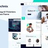 Download Technix - Technology & IT Solutions WP  Theme Sass Products, Software, Startups, App showcases,s and related products/services