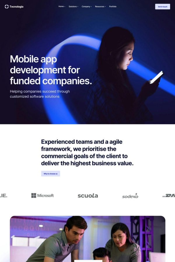 Download Tecnologia - IT Services & App Software Technology This lovely niche Elementor Pro WordPress theme built and suitable for the IT industry