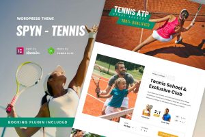 Download Tennis Club WordPress Theme Tennis Club Reservation, More Payment Options | Matches, Events & Time Schedule Management