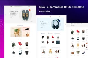 Download Texo - Multipurpose HTML ecommerce template e-commerce html shop template
