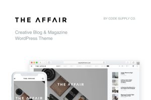 Download The Affair - WordPress Theme for Personal Blogs WordPress Theme for Personal Blogs & Magazines