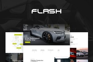 Download The Flash Electric Car Supplier & Charging Station WordPress Theme