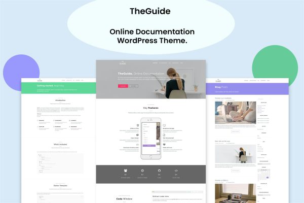 Download TheGuide - Online Documentation WordPress Theme api doc, catalog, code documentation, docs, documentation, documentation tool, getting started