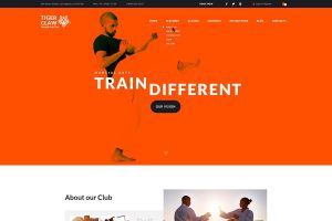 Download Tiger Claw Martial Arts School and Fitness Center WordPress Theme