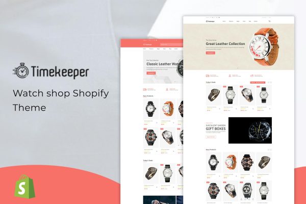 Download Timekeeper - Watch Store Shopify Theme Watch Store Shopify Theme is a responsive watch store Shopify theme