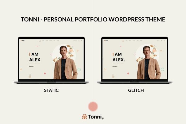 Download Tonni - Personal Portfolio WordPress Theme agency, clean, elementor, freelancer, minimal, modern, multipurpose, onepage, professional, vcard