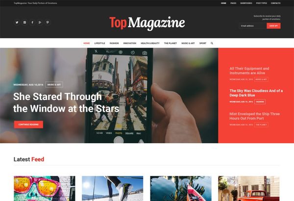 Download Top Magazine - News WordPress Theme News, Blog & Magazine WordPress Theme