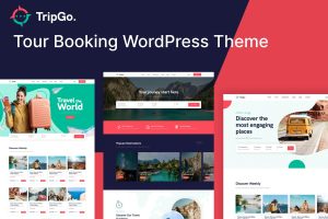 Download Tour Booking WordPress Theme - Tripgo Tour Booking Theme that is created to fit a travel agency, tour booking company, or tour operator