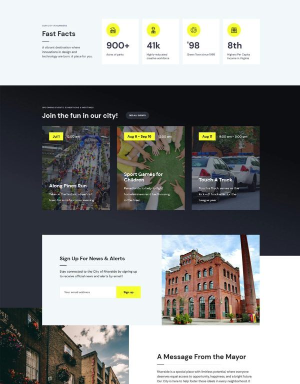 Download Townly - Government & Municipal WordPress Theme ADA Compliant (Accessible) theme for any town, village or local government website