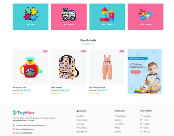 Download ToyMan - Kids Toys & Baby Store Shopify 2.0 Theme Kids Toys & Baby Store Shopify 2.0 Theme