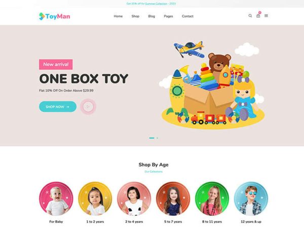 Download ToyMan - Kids Toys & Baby Store Shopify 2.0 Theme Kids Toys & Baby Store Shopify 2.0 Theme