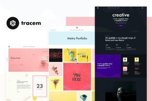 Download Tracem - Agency & Portfolio WordPress Theme agency, app, blog, business, coronavirus, corporate, creative, minimal, modern, portfolio