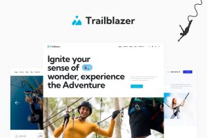 Download Trailblazer Travel Theme + AI