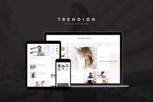 Download Trendion A Personal Lifestyle Blog and Magazine WordPress Theme