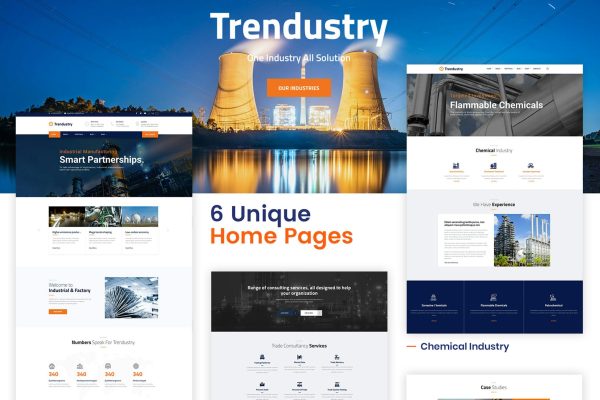 Download Trendustry - Industrial & Manufacturing WordPress Industry and Manufacturing Theme
