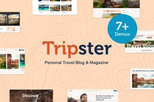 Download Tripster Travel & Lifestyle WordPress Blog & Magazine