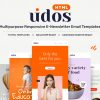 Download Udos - Multipurpose Responsive E-Newsletter Email Udos is modern & sleek Email Template design It has 11 Mailchimp & Campaign Monitor Ready Html Page
