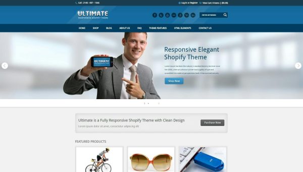 Download Ultimate | Responsive Shopify Theme Multipurpose Shopify Theme, Clean and Easy to use design with industry standard features!