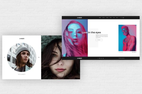 Download Umber | Photography HTML5 Template Photography free ecommerce portfolio landing page blog dashboard bootstrap animated