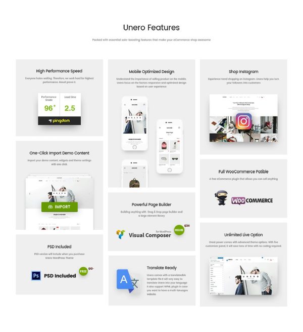 Download Unero - Minimalist WooCommerce WordPress Theme