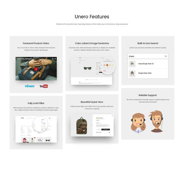 Download Unero - Minimalist WooCommerce WordPress Theme