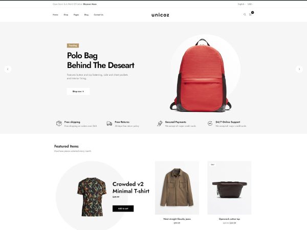 Download Unicoz - Elementor WooCommerce Theme