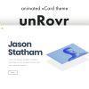 Download unRovr - Animated vCard & Resume WordPress Theme Show off your resume and portfolio in a creative way to attract your visitors.
