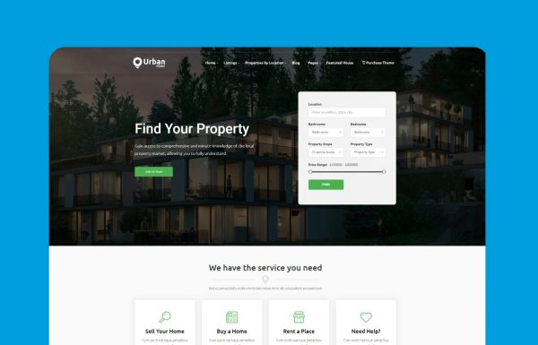 Download UrbanPoint - House Selling & Rental WordPress Them House Selling & Rental WordPress Theme