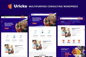 Download Uricko - Multipurpose Consulting WordPress Theme accountant, advisor, broker, company, consultant, consulting, finance, finance accounting