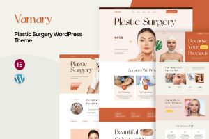 Download Vamary - Plastic Surgery WordPress Theme medical clinic, diagnostic center, plastic surgery, coronavirus diagnostic, massage, private clinic