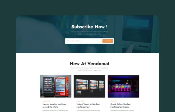 Download Vendomat - Vending Machines WooCommerce Theme Vending Machines WooCommerce Theme