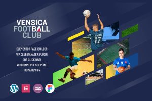 Download Vensica - Football Club Manager Elementor Theme Dedicated WP theme comes with Elementor page builder. You can use any type of sport club websites.