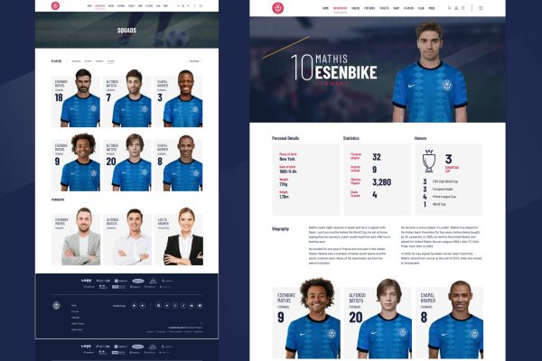 Download Vensica - Football Club Manager Elementor Theme Dedicated WP theme comes with Elementor page builder. You can use any type of sport club websites.