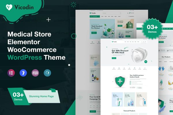 Download Vicodin - Medical Store WordPress Theme Medical Store WordPress Theme