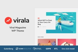 Download Virala - Viral Magazine WordPress Theme Viral Blog WordPress Theme