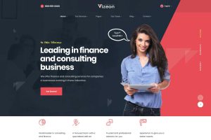 Download Vizeon - Business Consulting WordPress Themes