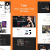 Download Vome - Film Studio Movie Producti  WordPress Theme Vome – Multipurpose Film Maker , Video , Movie & Actor WordPress Theme.