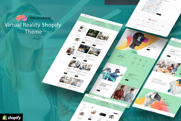 Download VRUniverse - Virtual Reality Store Shopify Theme  Games, virtual reality store, Gadgets, electronics, business shopify store,technology, multipurpose