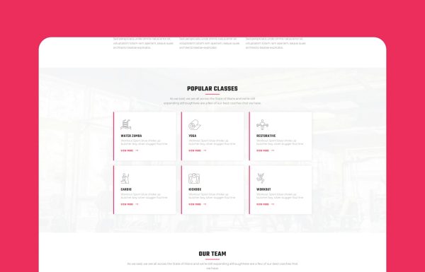 Download VUP - Fitness Center WordPress Theme Fitness Center WordPress Theme