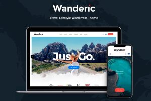 Download Wanderic Travel Blog & Lifestyle WordPress Theme