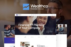 Download WealthCo Powerful Business & Financial Consulting WordPress Theme