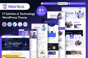 Download Webteck – IT Solution and Technology WordPress The Webteck – IT Solution and Technology WordPress Theme that is perfect for technical, cyber security