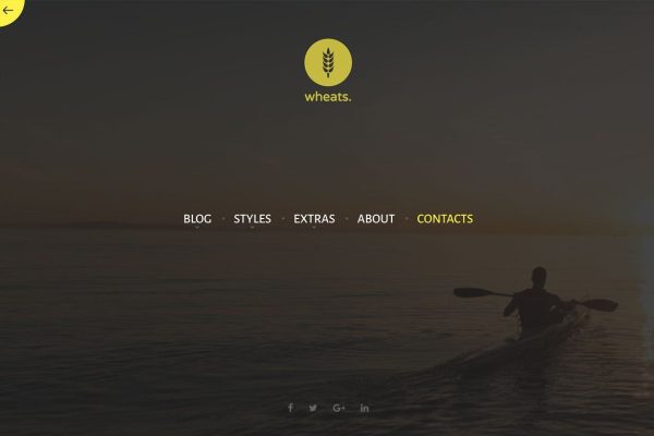 Download Wheats - WordPress Easy Blogging Theme Wheats is a Simple and Clean Blogging Template for Authors and Travellers