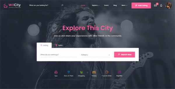 Download Wilcity - Directory Listing WordPress Theme The best Directory Listing WordPress Theme