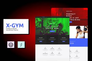 Download X-Gym - Sports & Fitness Center Fitness WordPress Theme for Fitness Clubs, Gyms & Fitness Centers