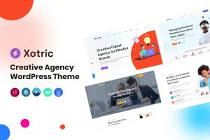 Download Xotric - Creative Agency WordPress Theme + RTL Designed for Creative Agency Websites, Full Elementor Page Builder compatibility, Personal Portfolio